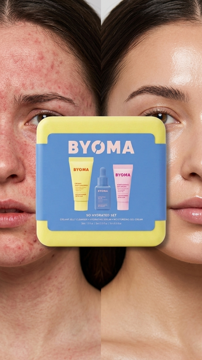 BYOMA So Hydrated Mini Set (Cleanser + Serum + Cream)