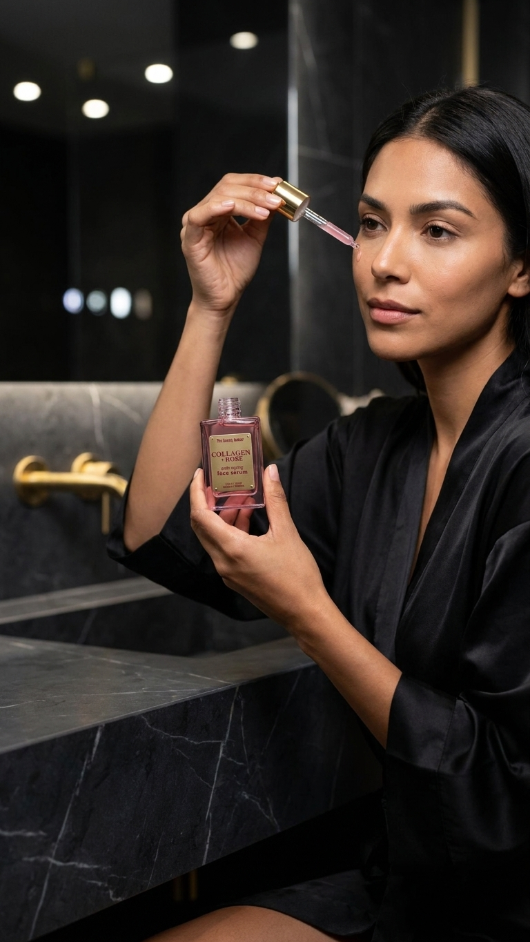 Collagen + Rose Anti-Aging Face Serum